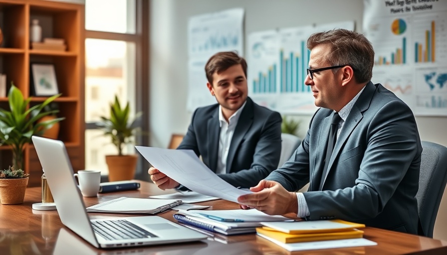Debt repayment strategies concept in modern office setting.