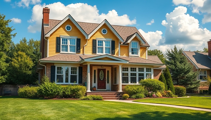 Vintage house with lush yard, related to earnest money.