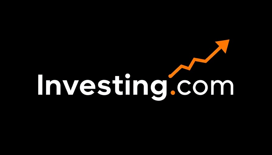 Minimalist Investing.com logo with upward trend line