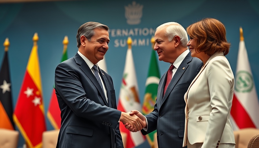 Leaders' handshake at international summit, highlighting Trump's views on Zelenskyy.