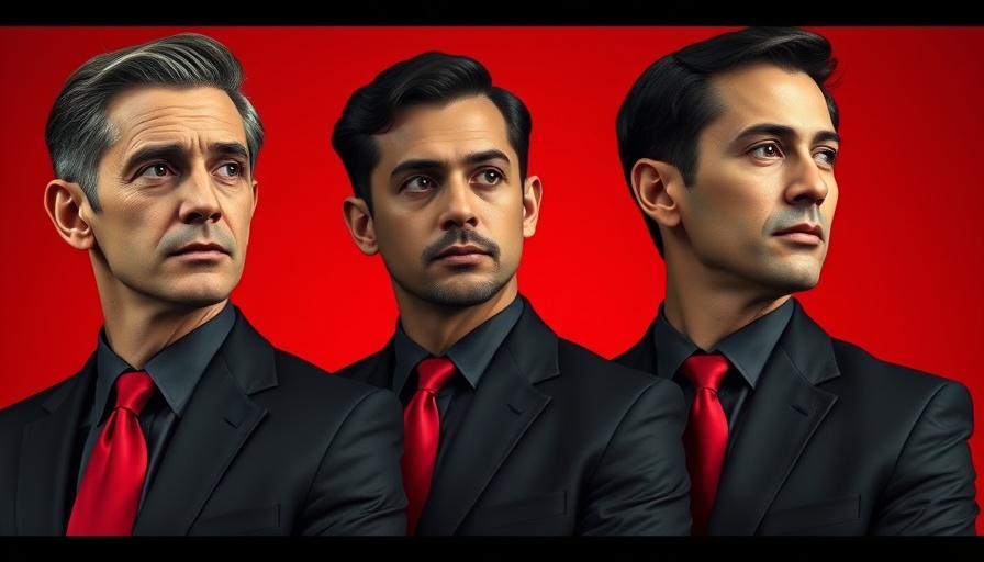 Labour election strategy illustration with men in suits.