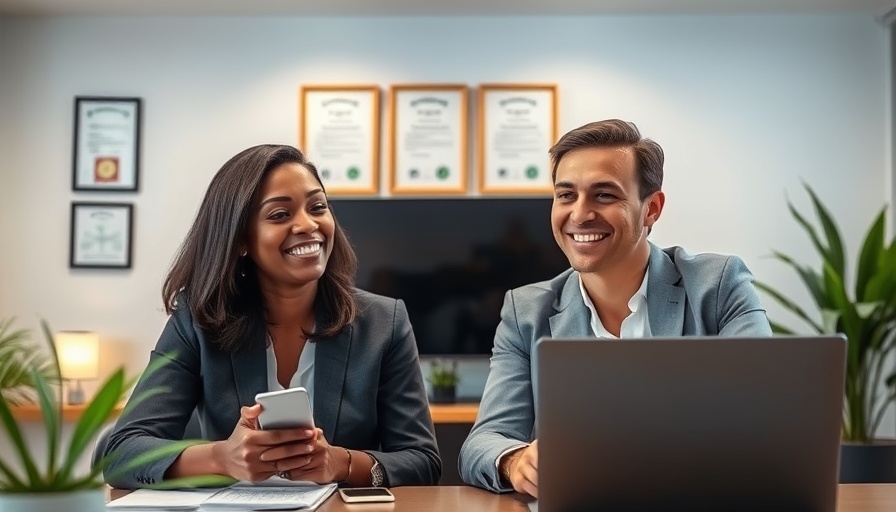 Virtual meeting on cybersecurity best practices for pre-retirees, two professionals engaged.