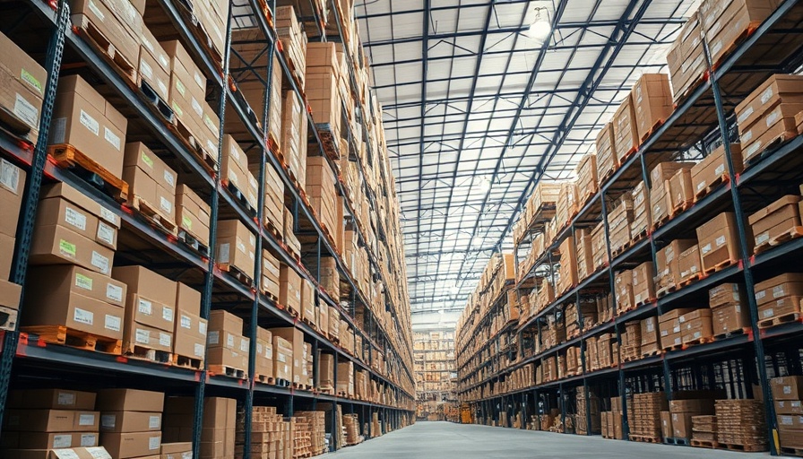 Inventory management warehouse highlighting liquidity strategies for businesses.