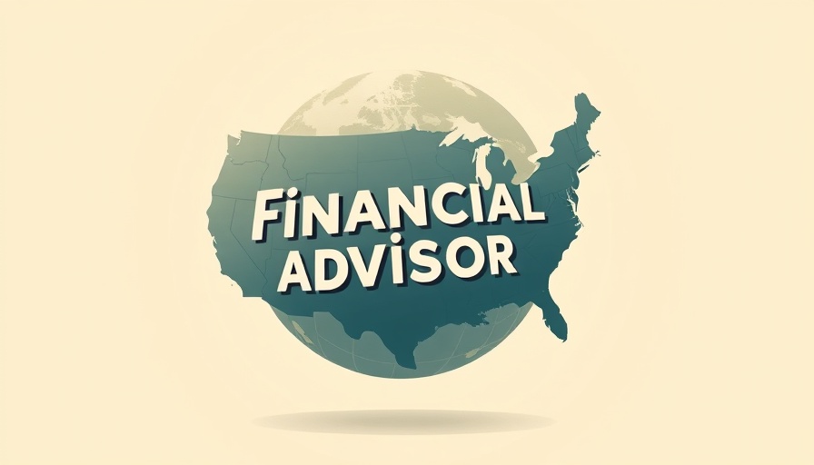 Globe with financial advisory text, focusing on retirement planning.