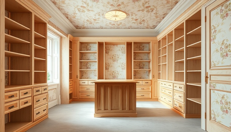 Walk-in closet construction illustrating building from scratch vs purchasing pre-made.