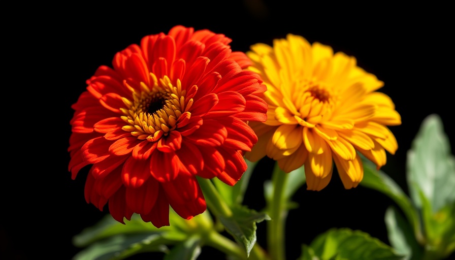 Vibrant Mexican zinnia bloom with vivid colors.