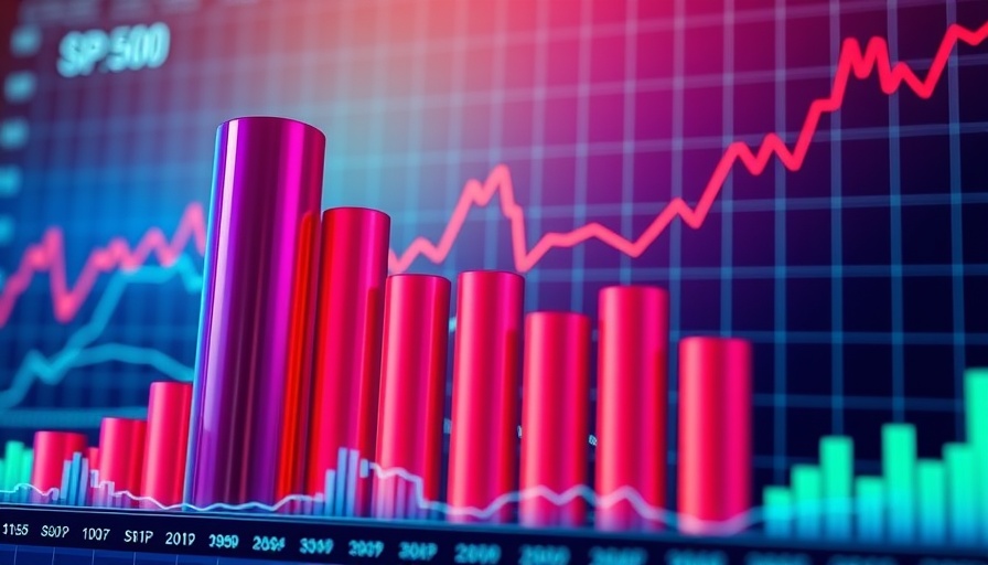Financial chart with S&P 500 and Investing Pro bars highlighting economic trends.