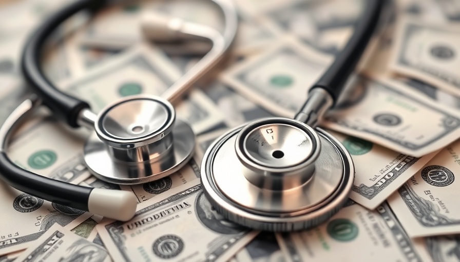 Medical items on US dollars, representing Medicaid cuts Trump tax package impact.