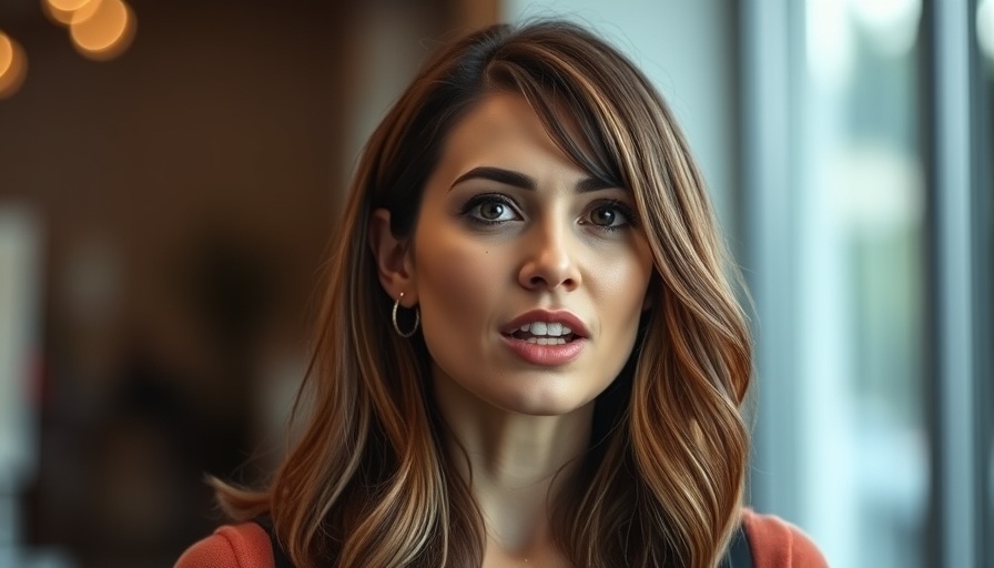Confident woman discussing cash ISA allowance changes indoors.