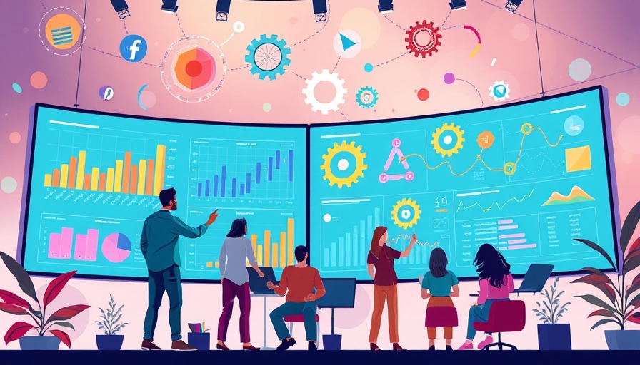 Vibrant team collaboration on digital platform for headless ERP startup success.