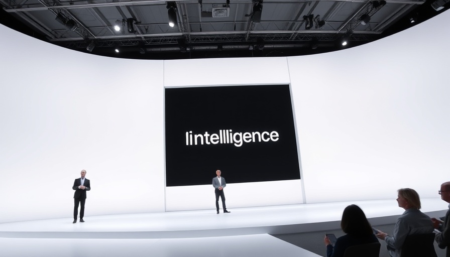 Apple uses OpenAI and Anthropic for Siri innovation stage presentation.