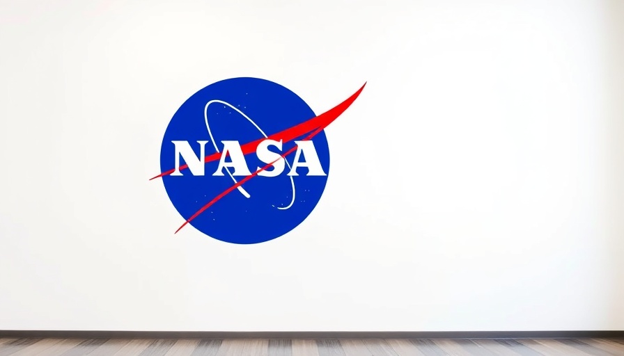 Iconic NASA logo symbolizing live space programming
