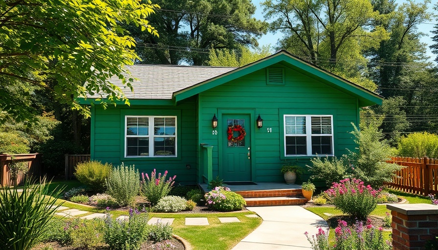 Home exterior illustrating concept of home warranty vs home insurance