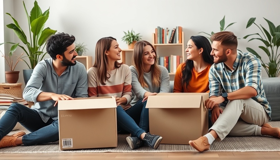 Young adults unpacking boxes in a living room, how many people can be on a mortgage.