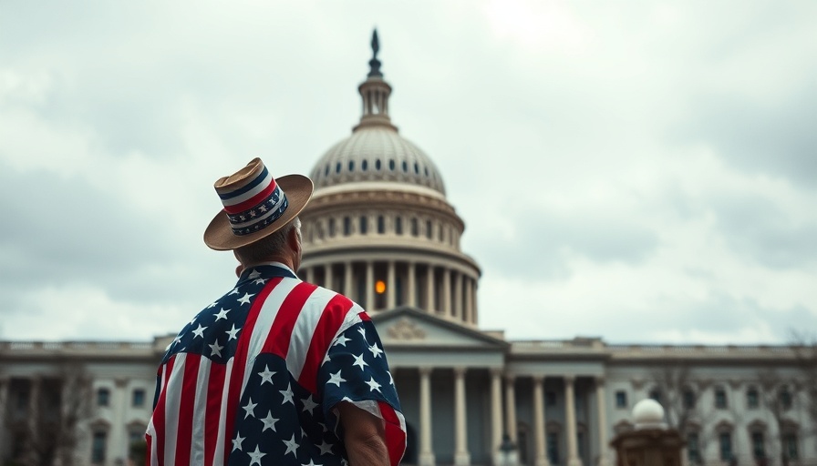 Patriotic figure at U.S. Capitol, tax bill impact on Bay Area.