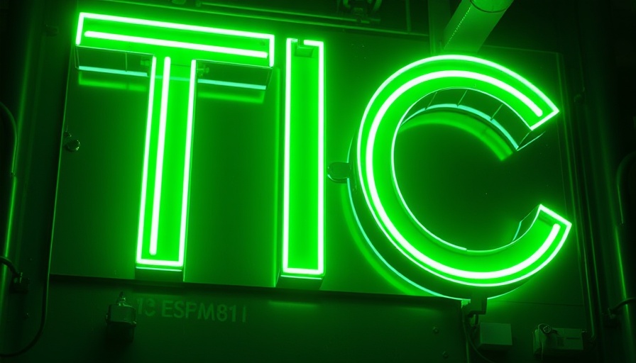 Glowing neon sign illustration for business startup ideas.