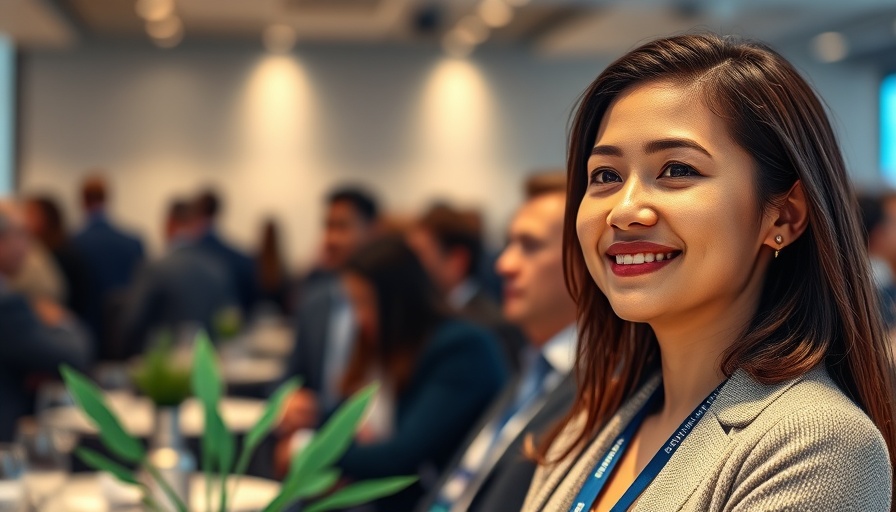 Professional business event banner for startup funding