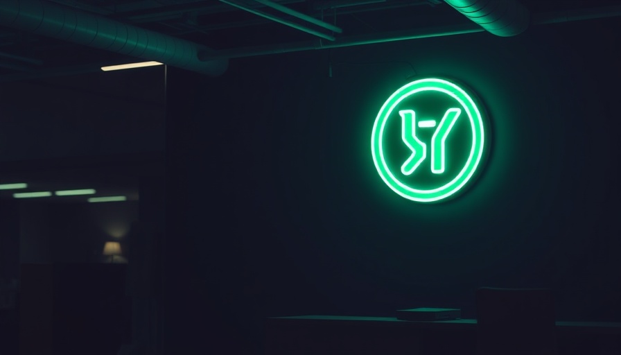 Neon green TC logo symbolizing business startup funding
