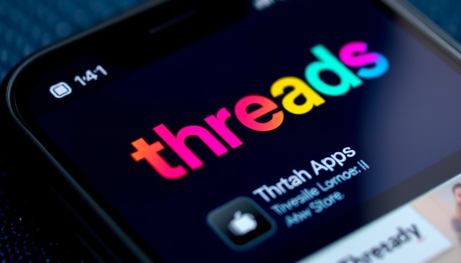 Threads app display on smartphone highlights DMs user concerns.