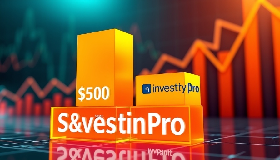 Infographic of S&P 500 and InvestingPro bars, economic dynamics.