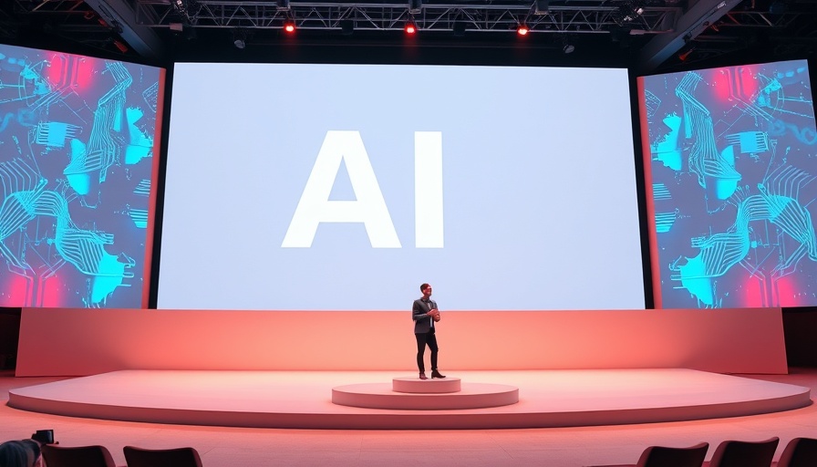 Google faces EU antitrust complaint over AI; large display with AI and speaker.