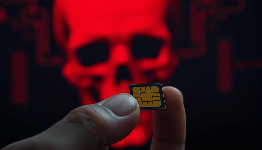 Protect your cell phone number from SIM swap attacks with cybersecurity.