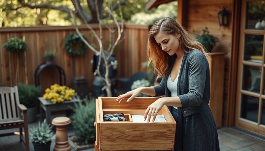 Maximizing bedroom storage with stylish organization tips outdoors.