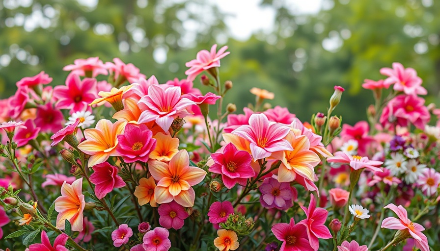 Creating Dream Spaces with Wall Murals: vibrant floral mural