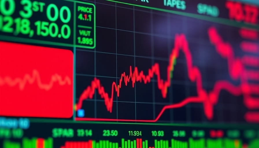 Stock market app displays price and graph amidst Citi downgrades.