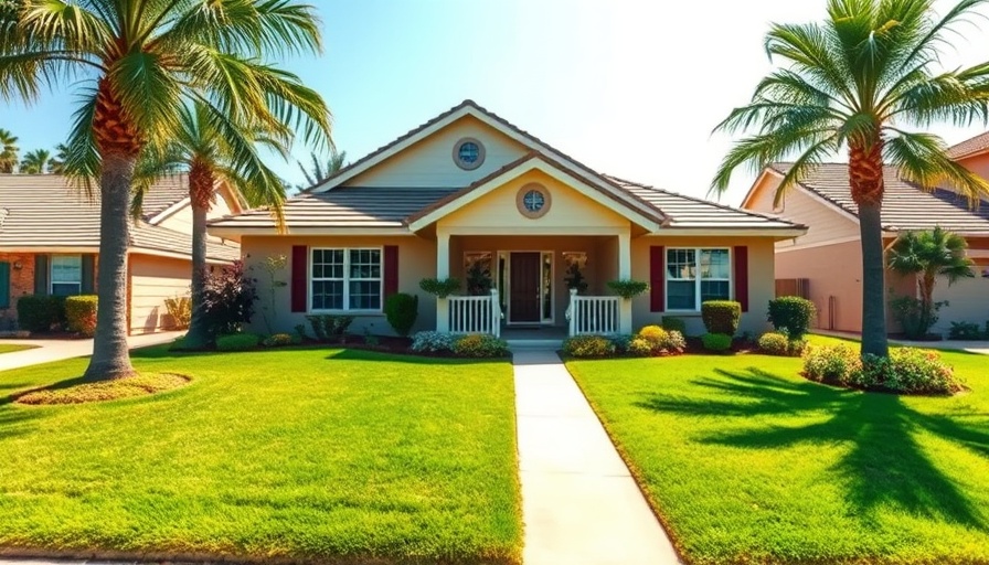 Charming suburban house with manicured lawn, showcasing curb appeal.