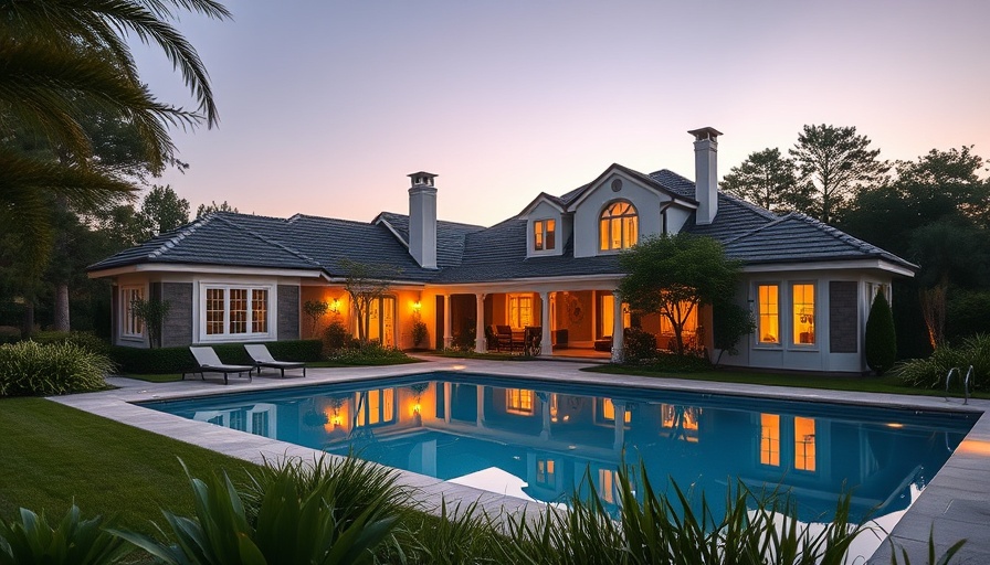 Charming suburban home at twilight, ideal for what to look for when buying a house.