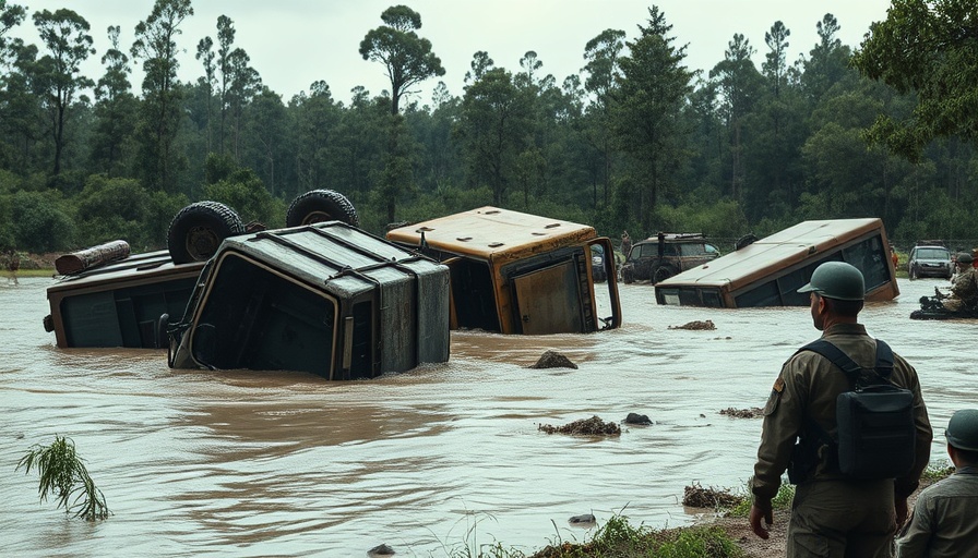 Cloud-seeding startup Texas floods causing severe river overflow and damage.