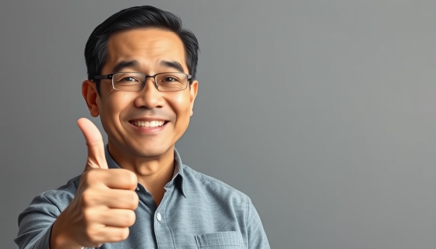 Confident man smiling and gesturing thumbs up indoors, Windsurf CEO move to Google