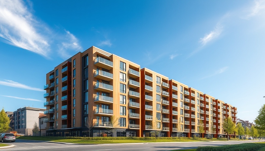 Modern apartment complex for how to rent an apartment in 2025.