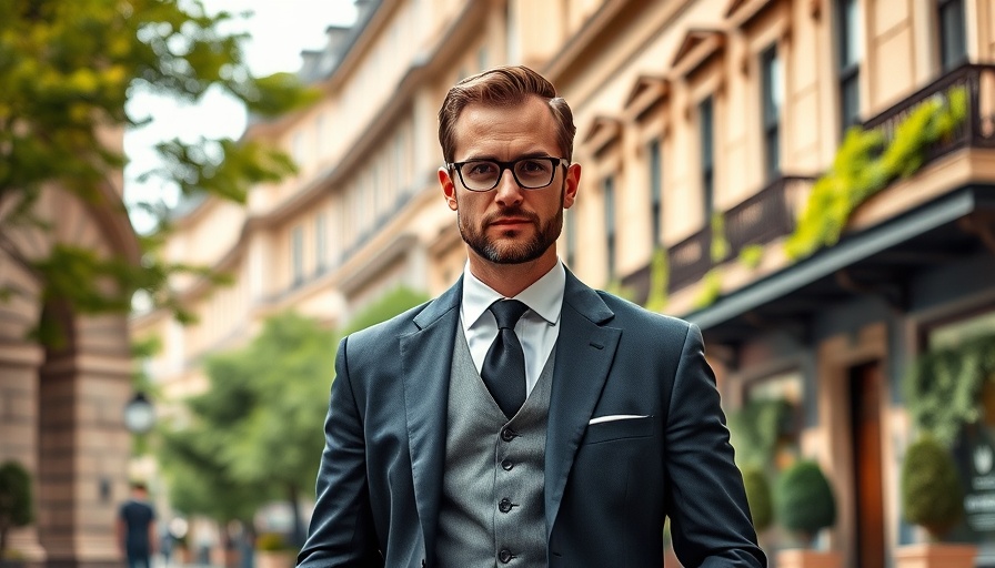 Distinguished gentleman in city street, UK pension schemes.