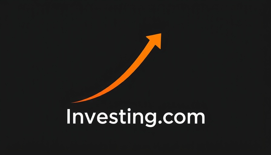 Airtel Africa Q1 FY2026 results on Investing.com logo with upward trend.