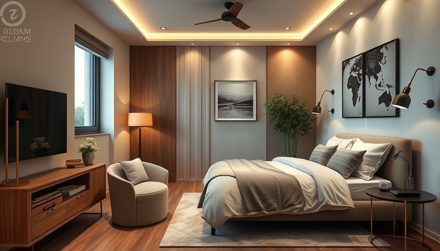 Elegant modern small bedroom designs with stylish decor and ambient lighting.