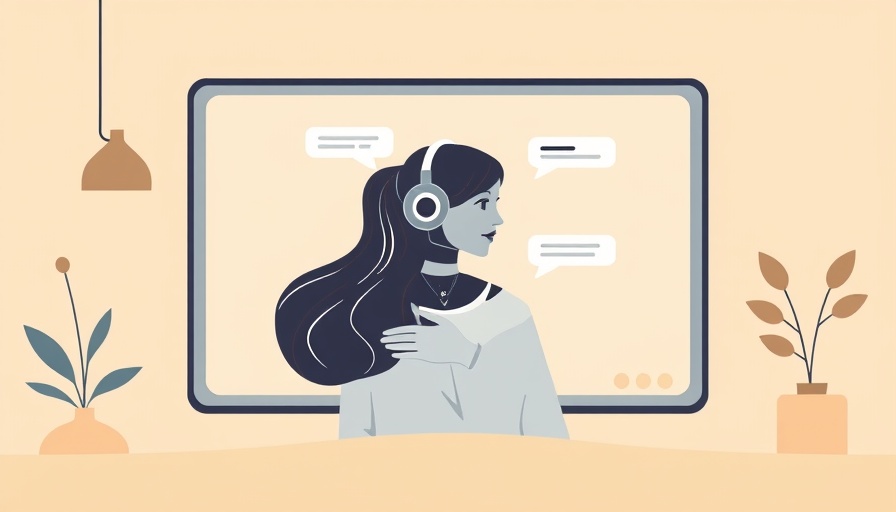 AI therapy session risks illustrated in a modern digital art scene.