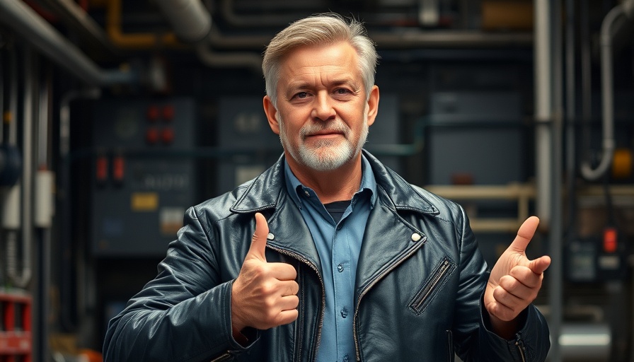 Middle-aged man presenting on Nvidia chip sales to China.