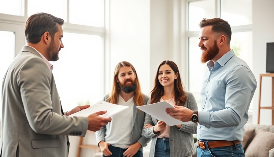 Couple discussing with real estate agent about income needed for a $200k house.