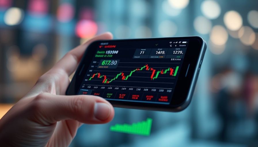 Stock analysis screen showing undervaluation on a smartphone, related to Richemont Q1 revenue growth.