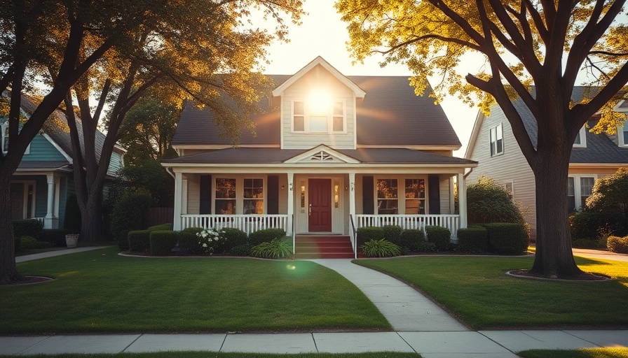 Classic suburban home showcasing potential home warranty cost savings.