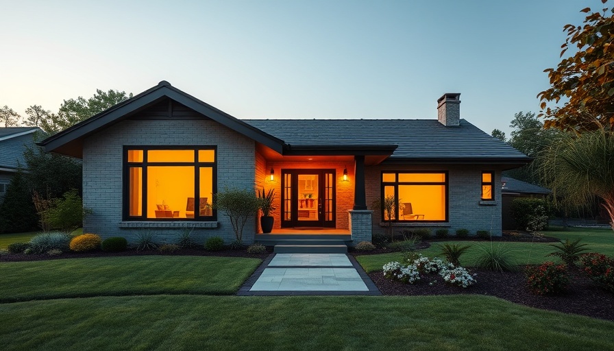 Modern house exterior in twilight, income needed for a $500k house