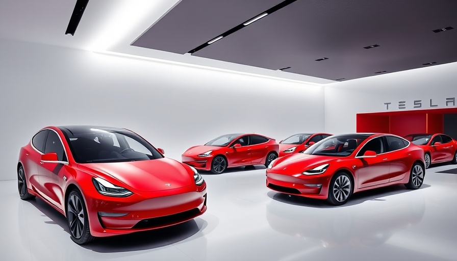 Tesla cars in modern showroom as Tesla loses its charm in India.