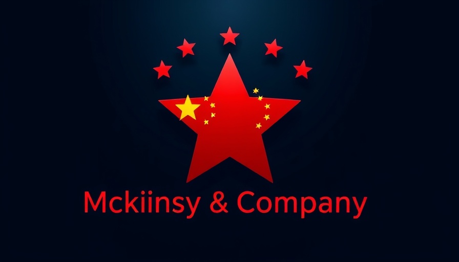 McKinsey generative AI work China logo with Chinese flag elements