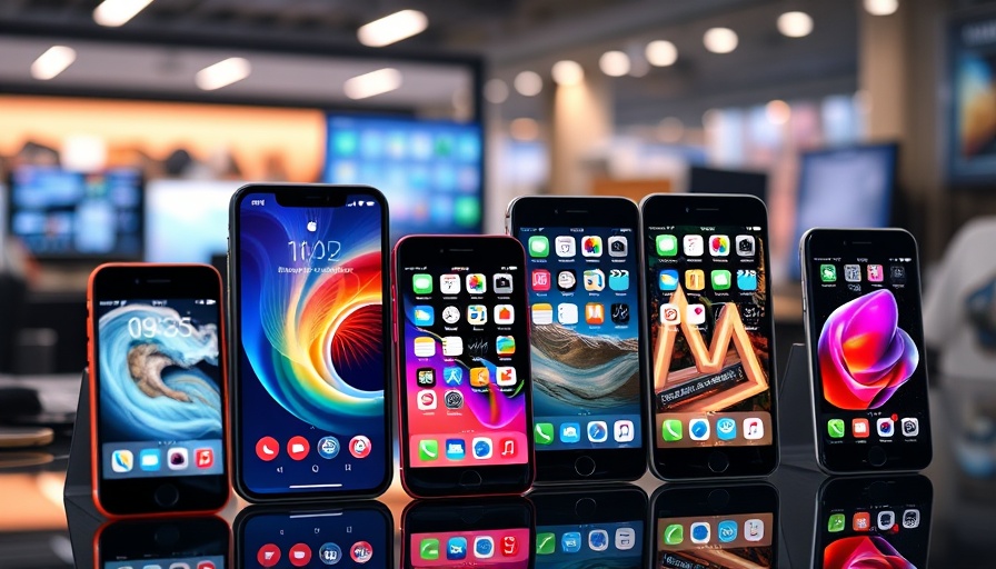 iOS 26 beta 4 updates showcased on multiple smartphones.