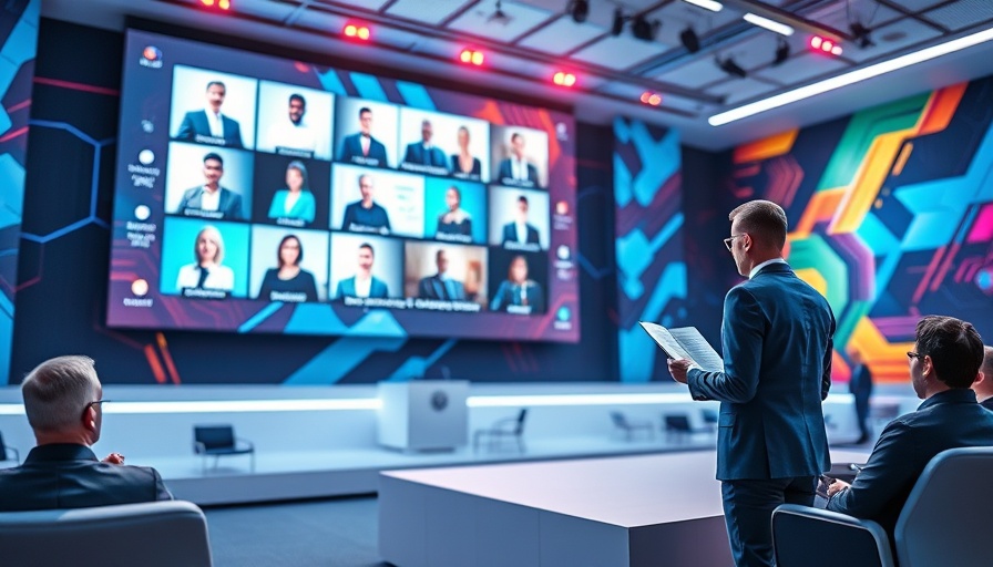 Digital conference on open-source AI and robotics in China, featuring virtual speakers.