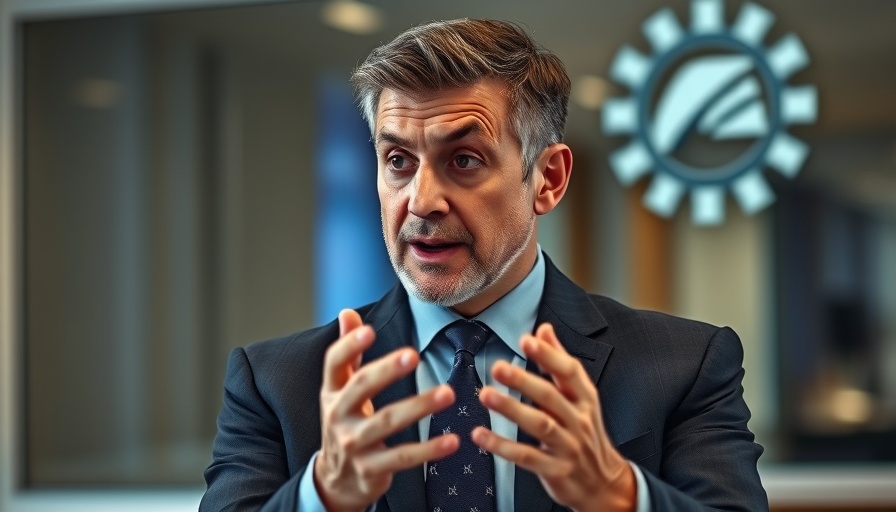 Middle-aged man discussing Federal Reserve independence impact.