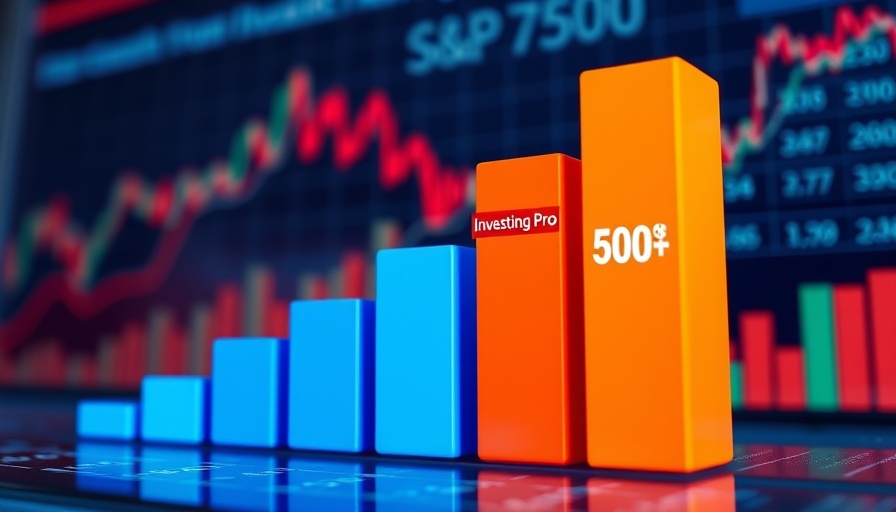 Colorful bar chart comparing S&P 500 and Investing Pro performance.