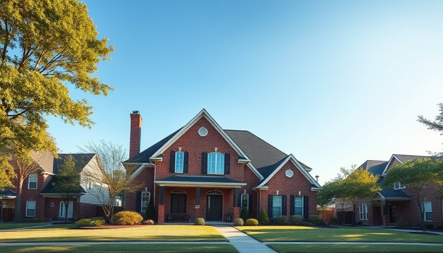 Large suburban house ideal for buying a house with no money down.